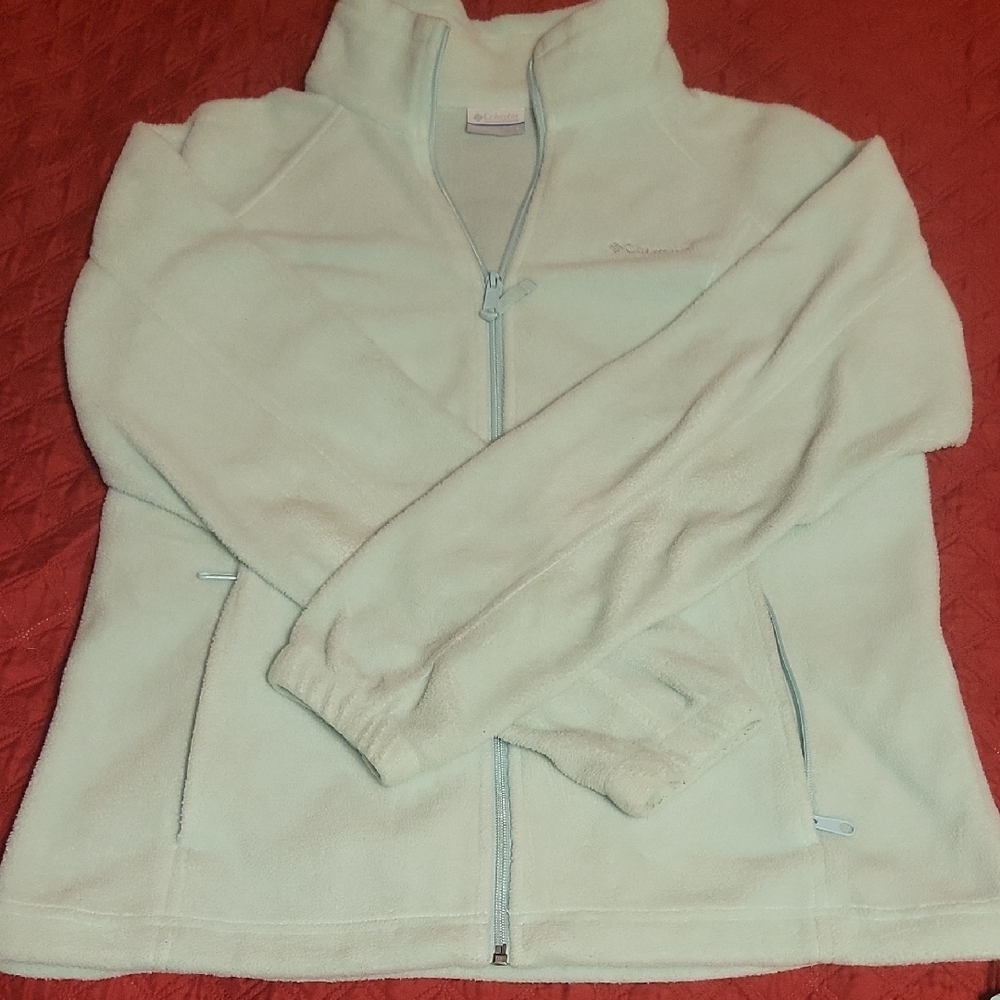 Columbia Womens Fleece Jacket - Light Blue